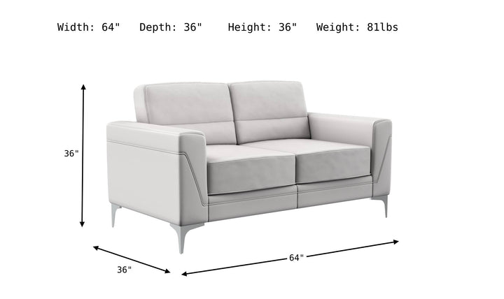 Gabi Loveseat-Loveseats-Jennifer Furniture