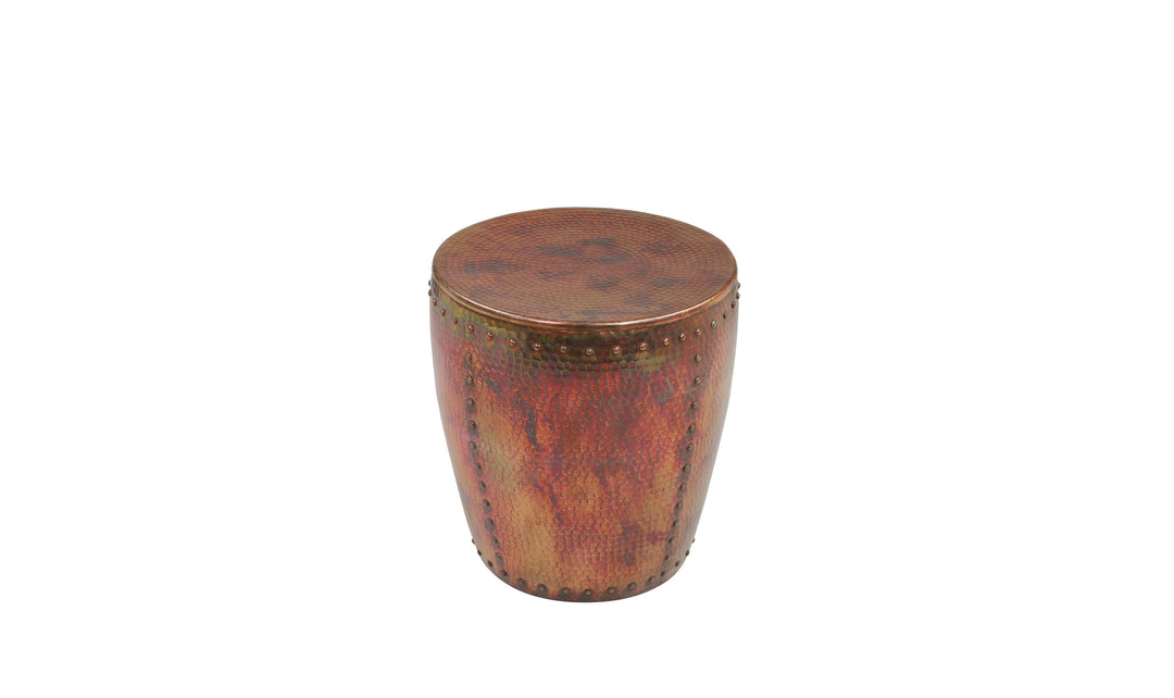 Gema Drum End Table-End Tables-Jennifer Furniture