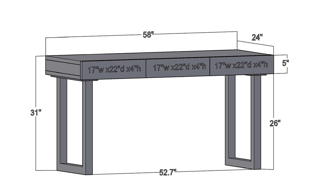 Glide desks-Desks-Jennifer Furniture