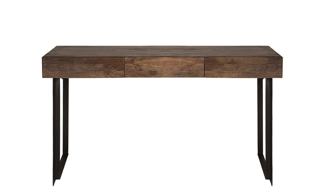 Glide desks, Walnut-Desks-Jennifer Furniture