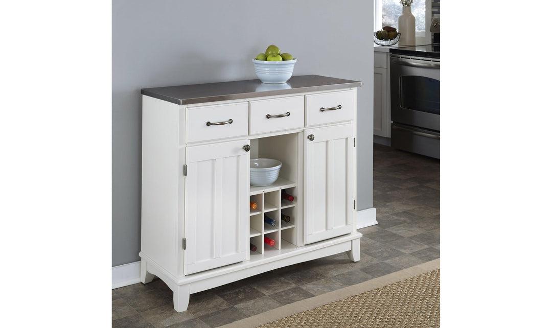 Hampton Server 1- off White by Homestyle-Sideboards-Jennifer Furniture