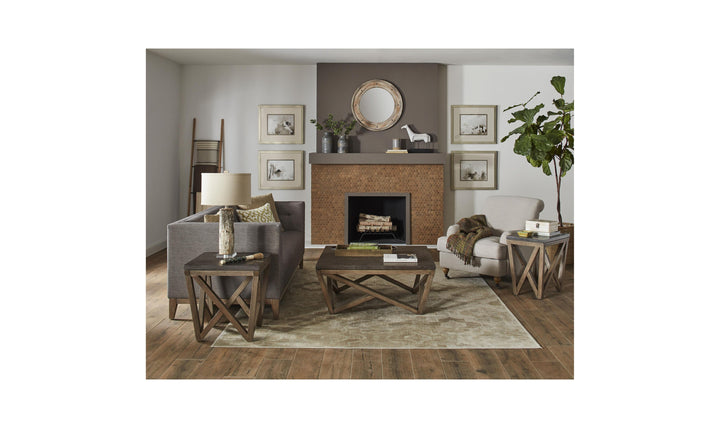 Hawkins Square End Table-End Tables-Jennifer Furniture