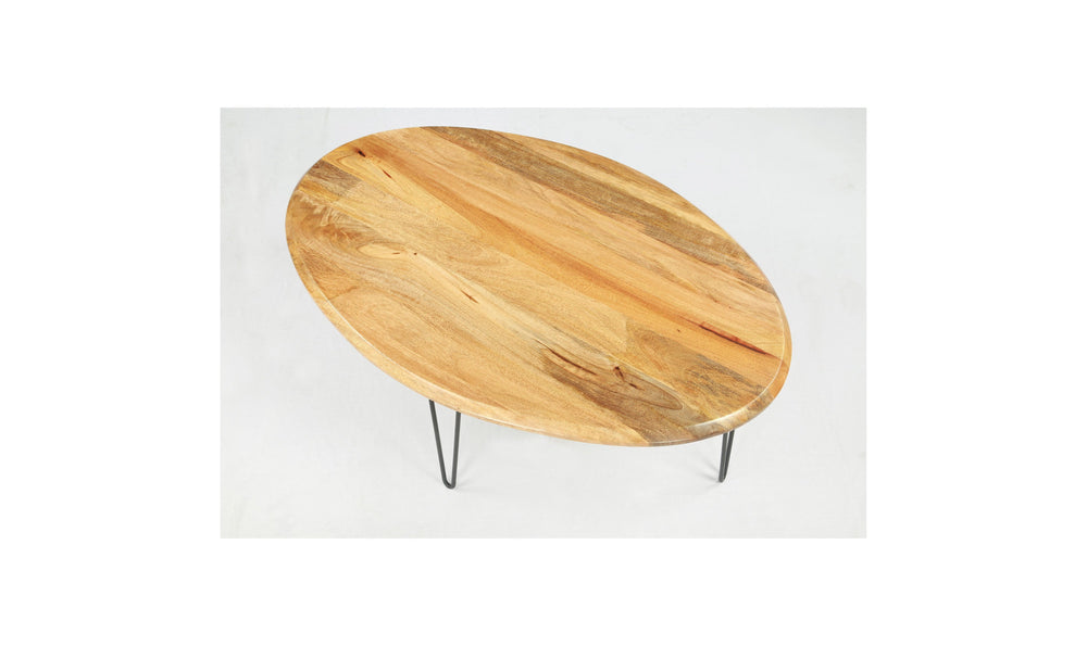 Helena Oval Cocktail Table-Coffee Tables-Jennifer Furniture