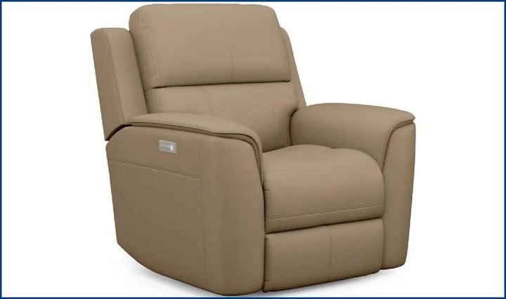 Henry Power Headrest and Recliner-Recliner Chairs-Jennifer Furniture