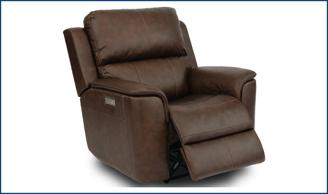 Henry Power Headrest and Recliner-Recliner Chairs-Jennifer Furniture