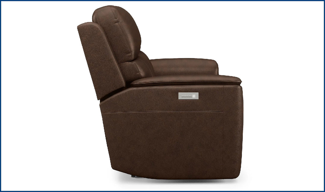 Henry Power Reclining and Headrests Loveseat-Loveseats-Jennifer Furniture