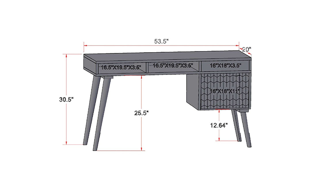 Honeycomb desks-Desks-Jennifer Furniture