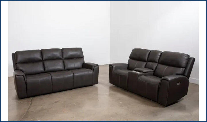 Jarvis Power Reclining Loveseat-Loveseats-Jennifer Furniture