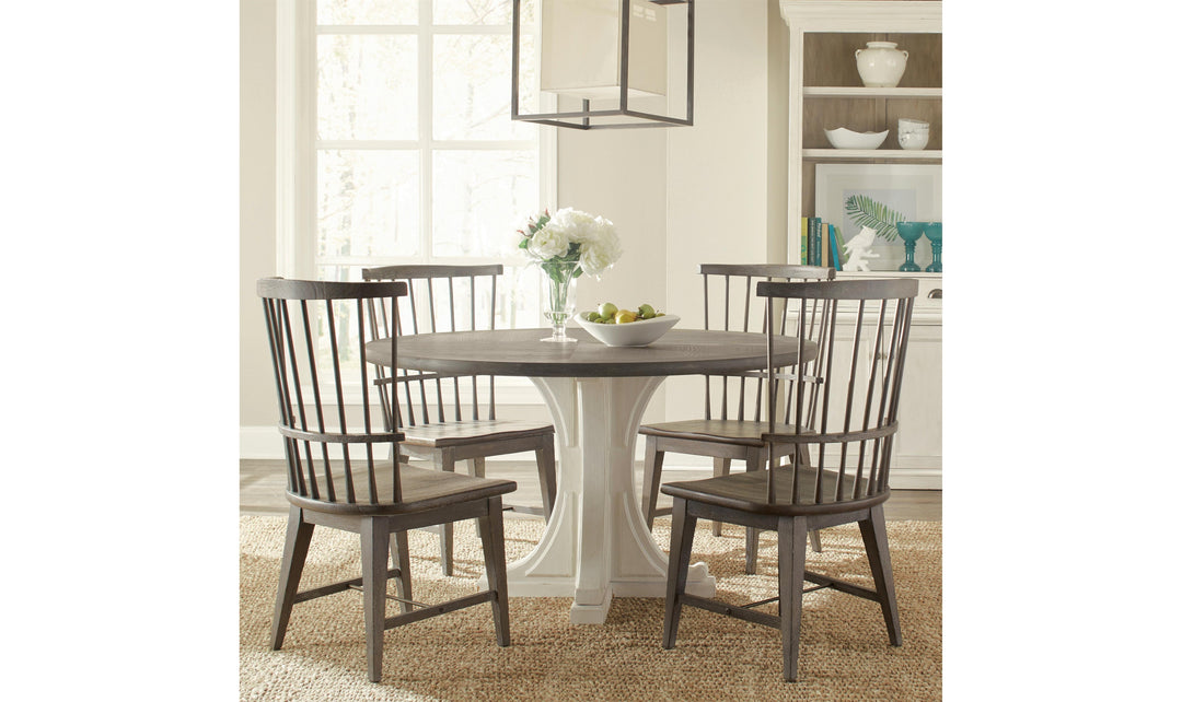 Juniper Round Dining Table Set-Dining Sets-Jennifer Furniture