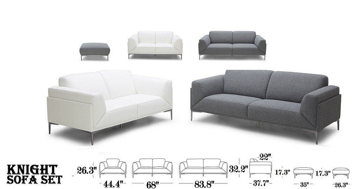 Knight Loveseat-Loveseats-Jennifer Furniture