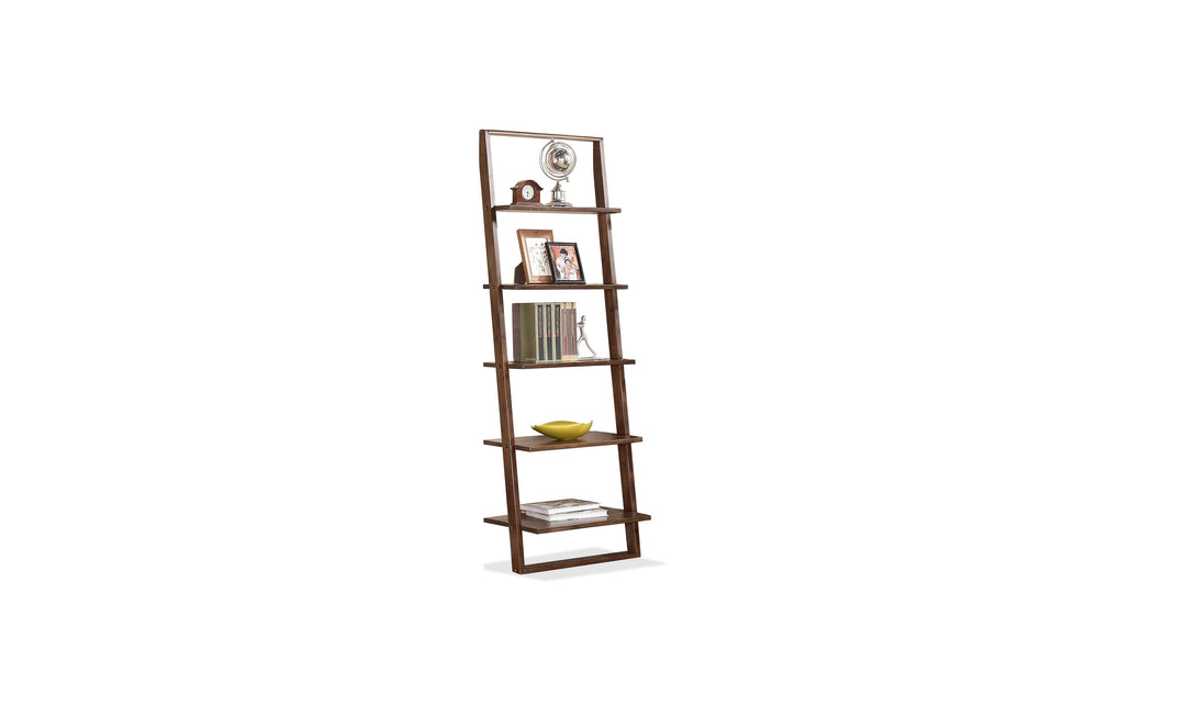 Lean Living Leaning Bookcase Five shelves-Bookcases-Jennifer Furniture