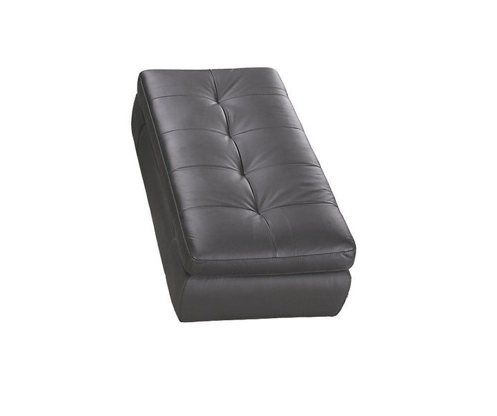 Legend Italian Leather Ottoman-Ottomans-Jennifer Furniture