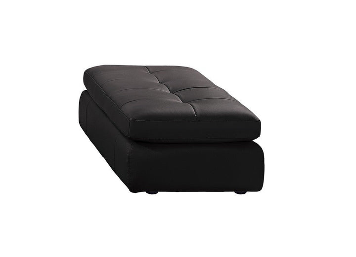 Legend Italian Leather Ottoman-Ottomans-Jennifer Furniture