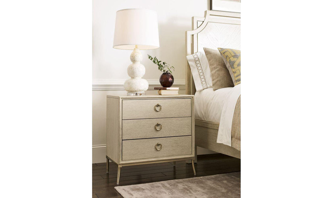 LENOX SENECA BEDSIDE NIGHTSTAND-Nightstands-Jennifer Furniture