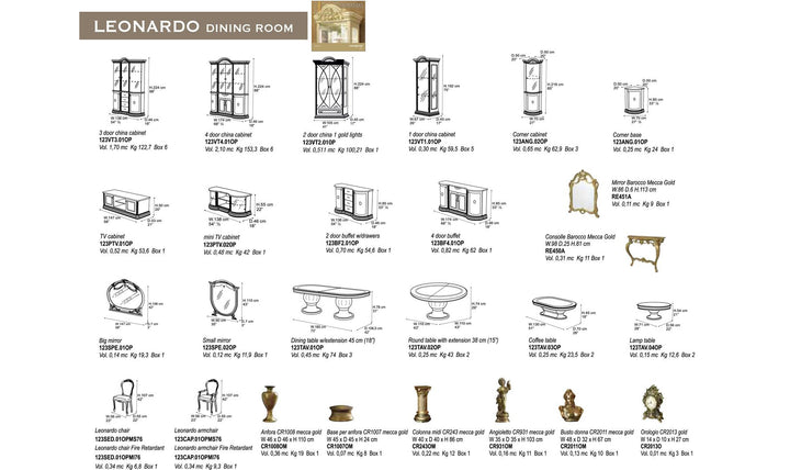 Leonardo Side Chair-Dining Side Chairs-Jennifer Furniture