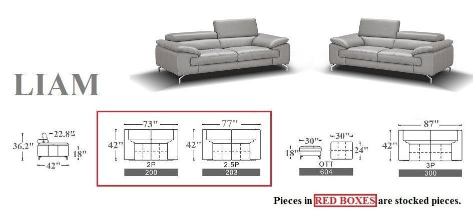 Liam Loveseat-Loveseats-Jennifer Furniture