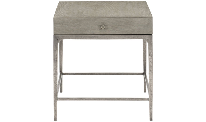 Linea 1-Drawer End Table-End Tables-Jennifer Furniture