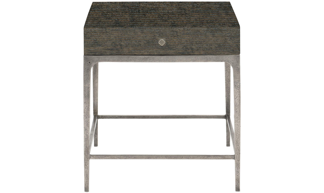 Linea 1-Drawer End Table-End Tables-Jennifer Furniture