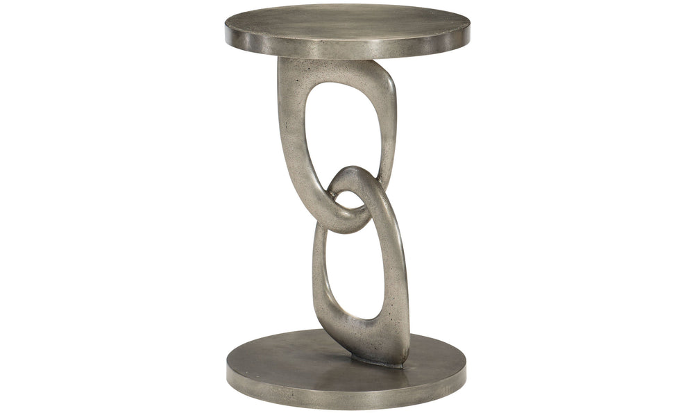 Linea Metal Interlocking Chairside Table-End Tables-Jennifer Furniture