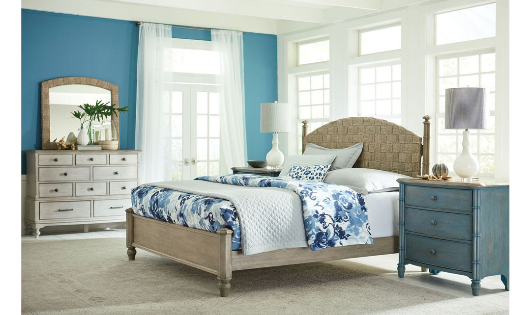 LITCHFIELD CURRITUCK LOW POST BED-Beds-Jennifer Furniture