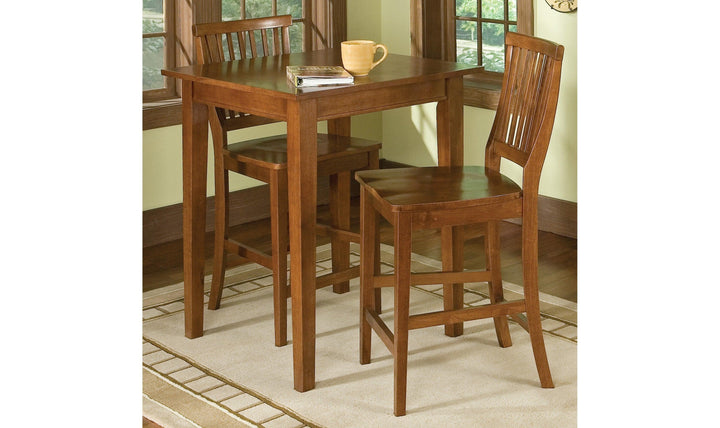 Lloyd 3 Piece Bistro Set -Brown-Patio-Jennifer Furniture