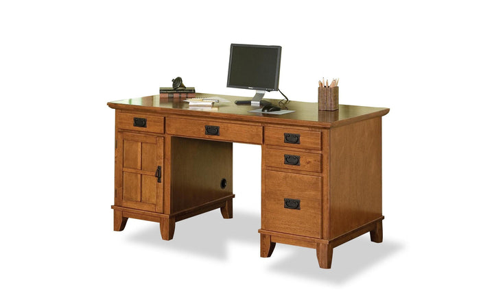 Lloyd Pedestal Desk by homestyles-Desks-Jennifer Furniture