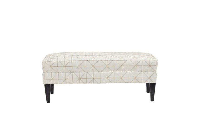 Loden Ottoman Bench-Ottomans-Jennifer Furniture