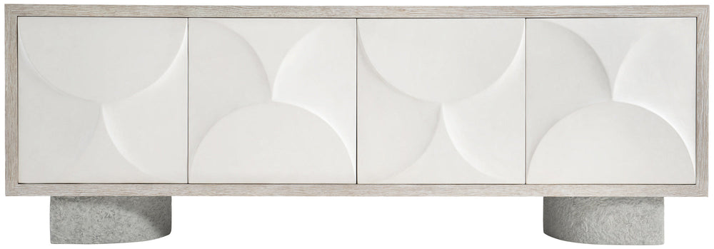 Lunula Entertainment Credenza-Credenzas-Jennifer Furniture