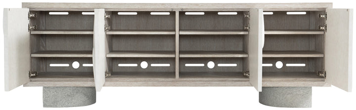 Lunula Entertainment Credenza-Credenzas-Jennifer Furniture