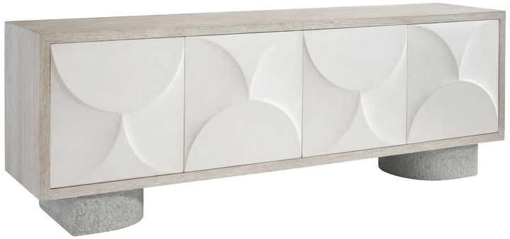 Lunula Entertainment Credenza-Credenzas-Jennifer Furniture