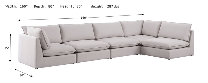 Mackenzie Modular Sectional Sofa-Sectional Sofas-Jennifer Furniture