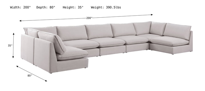 Mackenzie Modular Sectional Sofa-Sectional Sofas-Jennifer Furniture