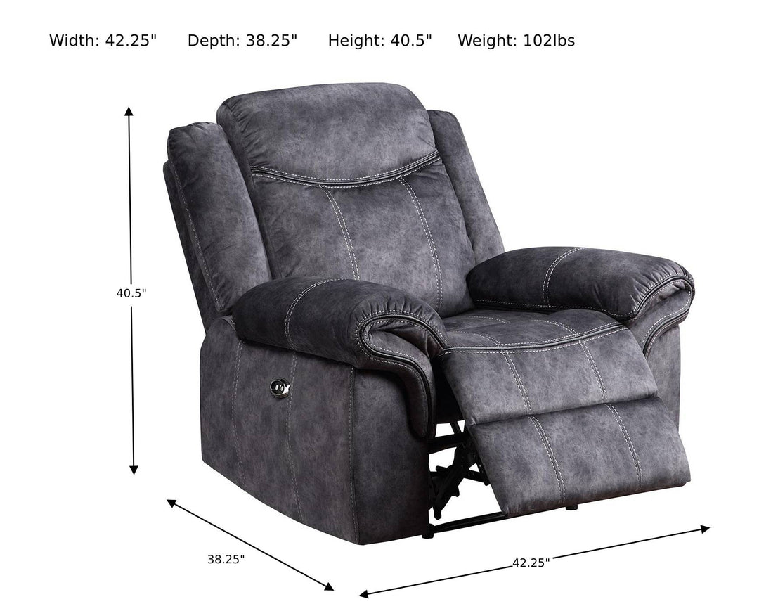 Maison Power Recliner-Recliner Chairs-Jennifer Furniture