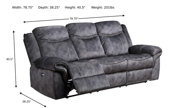 Maison Power Reclining Sofa-Sofas-Jennifer Furniture