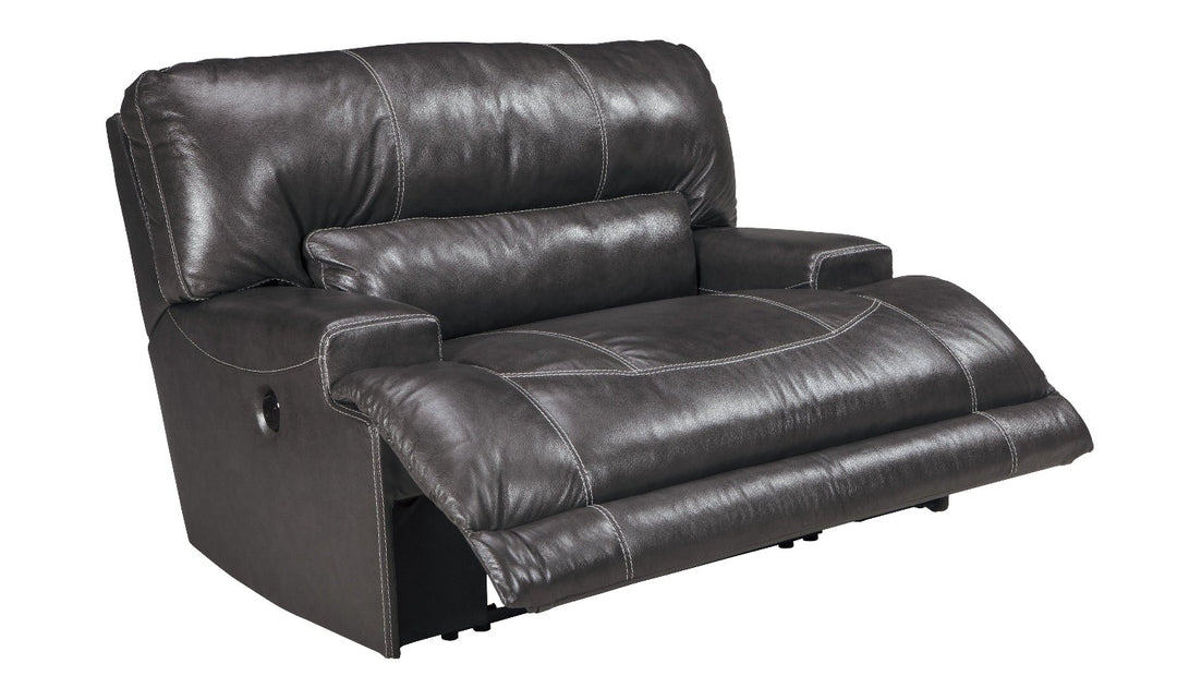 McCaskill Wide Seat Power Recliner-Recliner Chairs-Jennifer Furniture