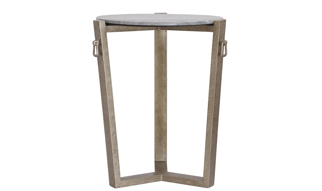 Mercedes Round End Table-End Tables-Jennifer Furniture