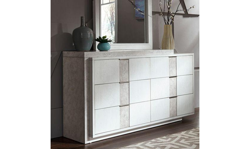 Mirage Panel Bedroom Set-Bedroom Sets-Jennifer Furniture