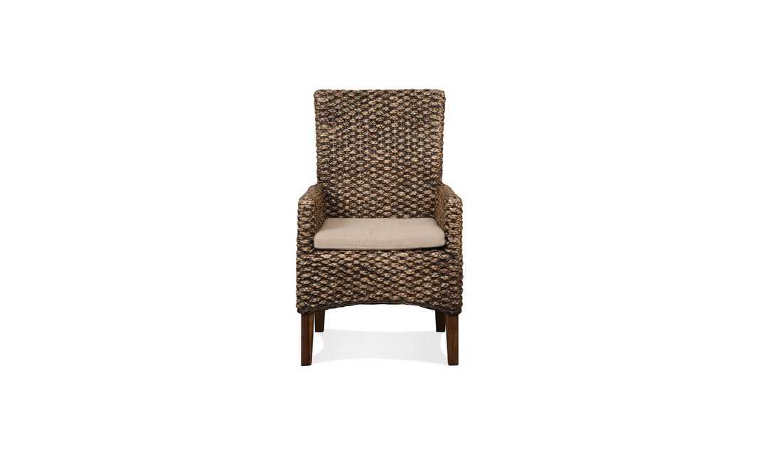 Mix-n-match Chairs Woven Arm Uph Chair 2in-Dining Arm Chairs-Jennifer Furniture