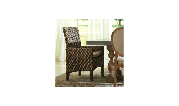 Mix-n-match Chairs Woven Arm Uph Chair 2in-Dining Arm Chairs-Jennifer Furniture