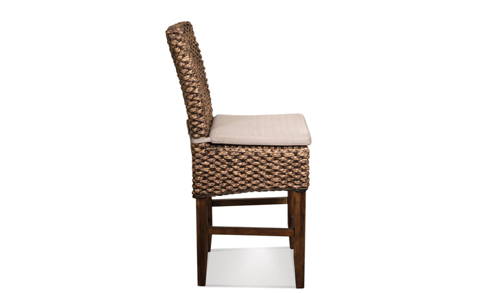 Mix-n-match Chairs Woven Contr Uph Stool 2in-Stools-Jennifer Furniture