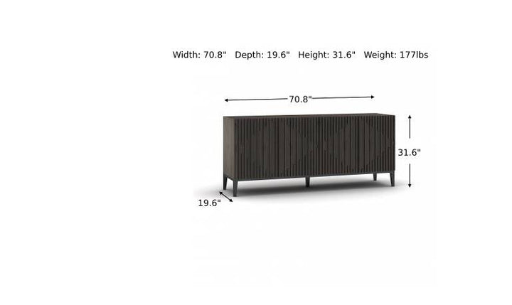 Moderna Buffet-Buffets-Jennifer Furniture