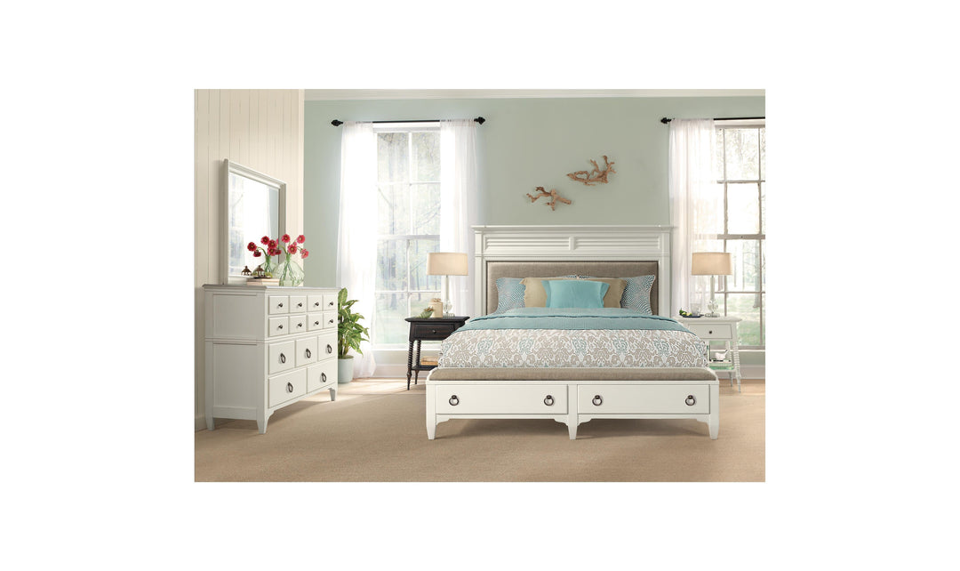 Myra 9-drawer Dressers - White-Dressers-Jennifer Furniture