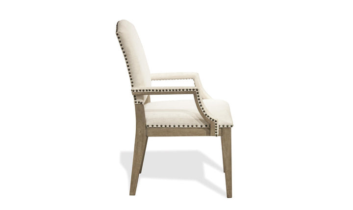 Myra Uph Arm Dining Chair 2in-Dining Side Chairs-Jennifer Furniture