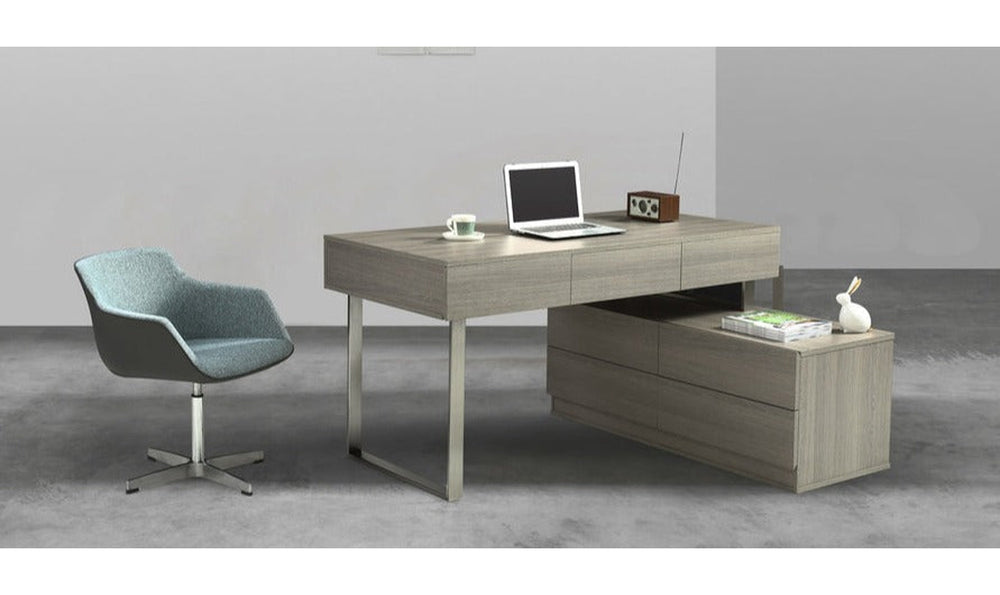 Neil Modern Office Desk-Desks-Jennifer Furniture