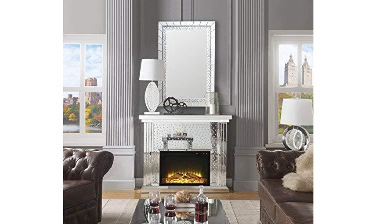 Nysa Fireplace (Fireplaces - Electric)-Fireplaces-Jennifer Furniture