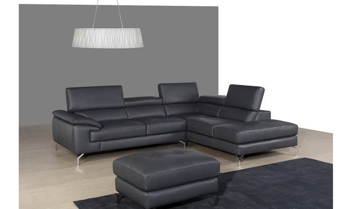 Pekin Italian Sectional Sofa-Sectional Sofas-Jennifer Furniture