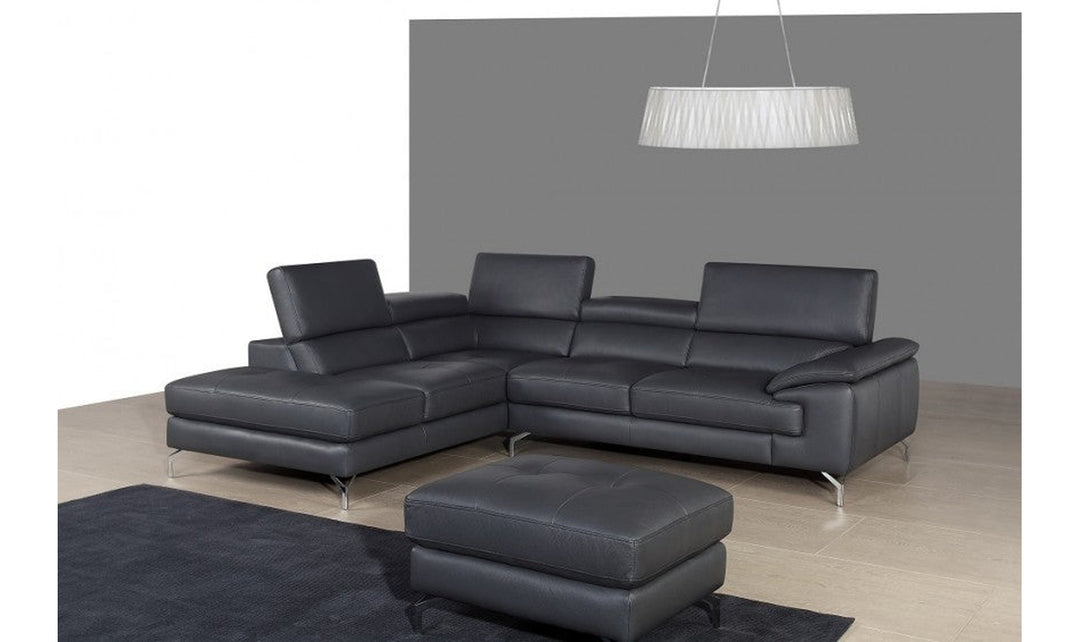 Pekin Italian Sectional Sofa-Sectional Sofas-Jennifer Furniture