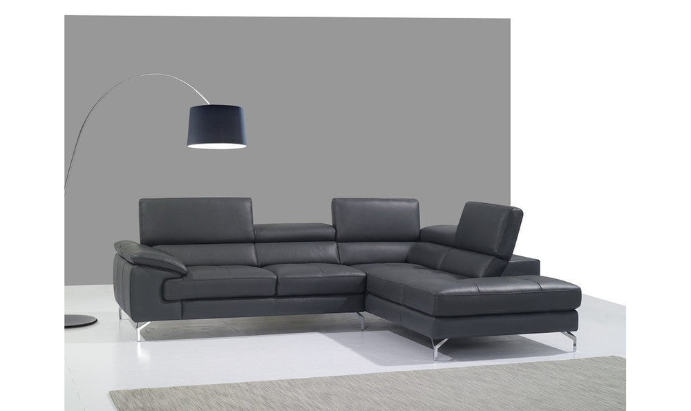 Pekin Italian Sectional Sofa-Sectional Sofas-Jennifer Furniture