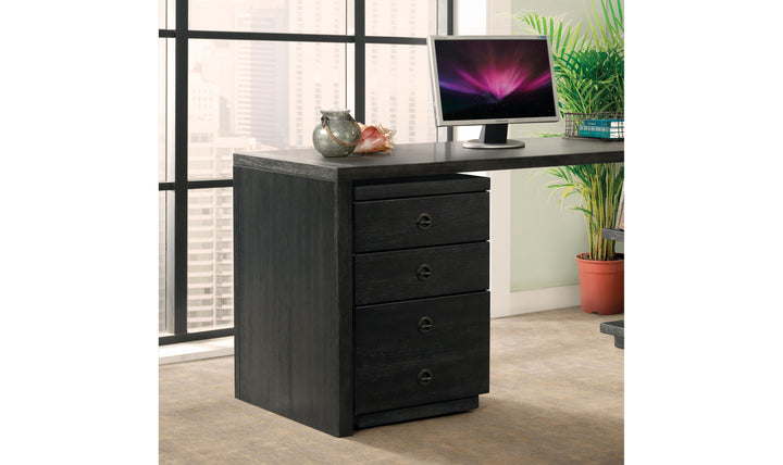 Perspectives Mobile File Cabinet-Desks-Jennifer Furniture