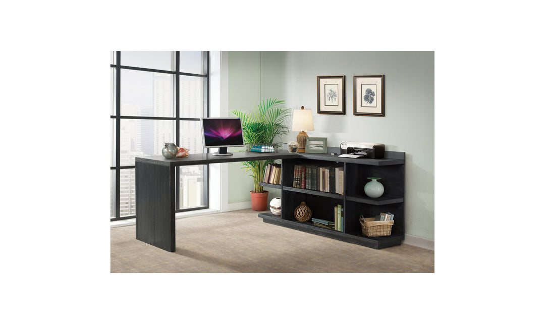 Perspectives Peninsula Bookcase-Bookcases-Jennifer Furniture